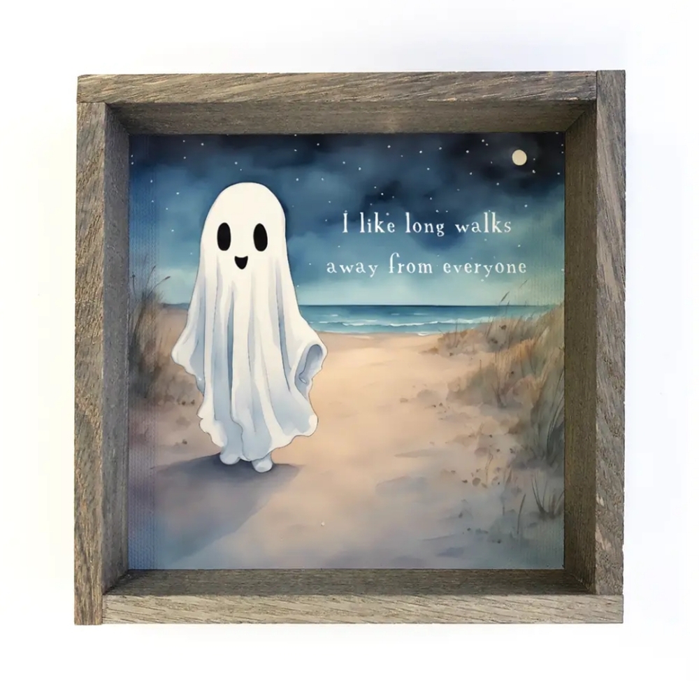 Mini Ghost canvas